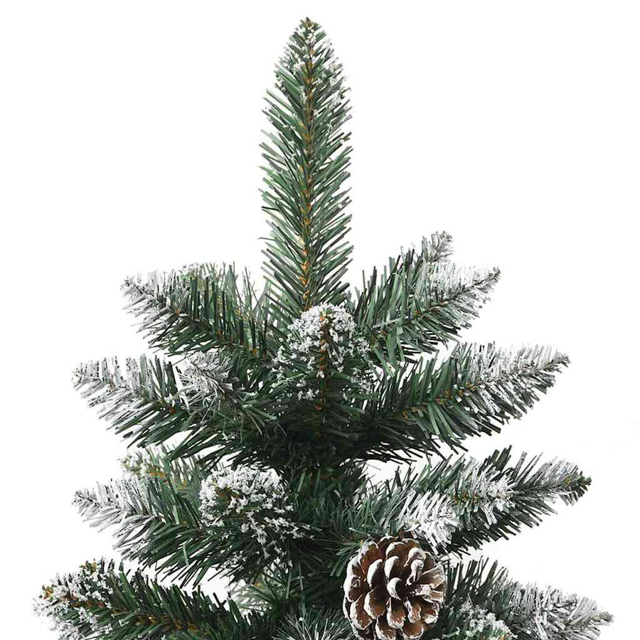 Kunstkerstboom Groen 66 x 66 x 150 cm PVC en Plastic en Staal