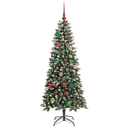 Kunstkerstboom Groen 66 x 66 x 150 cm PVC en Plastic en Staal