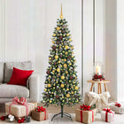 Kunstkerstboom 180 cm groen met 300 LED