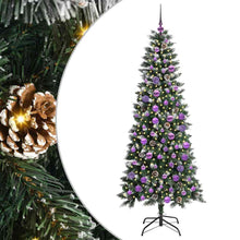 Kunstkerstboom Groen 76 x 76 x 150 cm PVC en Plastic en Staal
