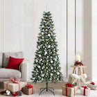 Kunstkerstboom 210 cm groen met 300 LED