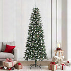 Artificial Christmas Tree with 300 LED Green 240 cm PVC and Plastic and Steel