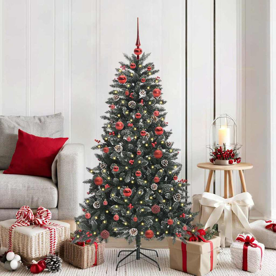 Kunstkerstboom met 150 LED Groen 83,5 x 83,5 x 150 cm