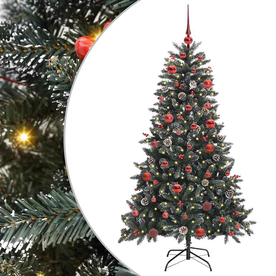 Kunstkerstboom met 150 LED Groen 83,5 x 83,5 x 150 cm