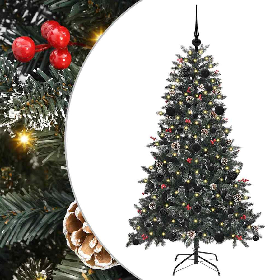 Kunstkerstboom met 150 LED Groen 83.5 x 83.5 x 150 cm