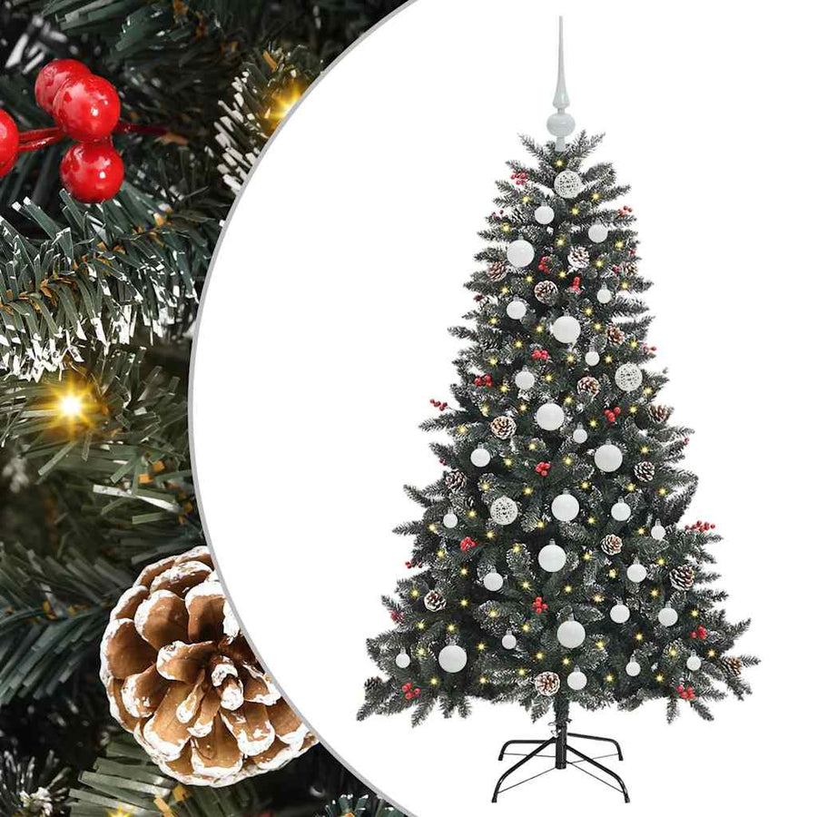 Kunstkerstboom met 150 LED Groen 83.5 x 83.5 x 150 cm