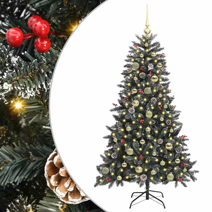Kunstkerstboom met 150 LED Groen 83,5 x 83,5 x 150 cm