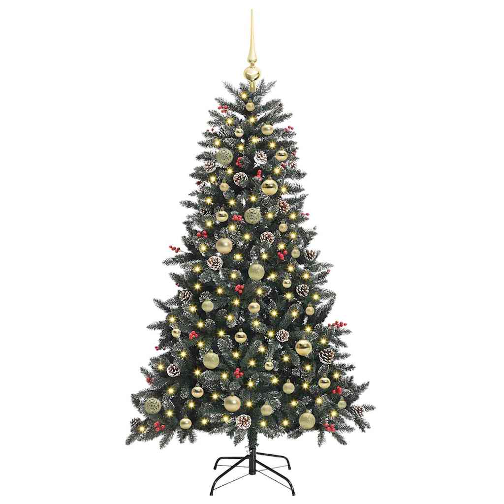 Kunstkerstboom met 150 LED Groen 83,5 x 83,5 x 150 cm