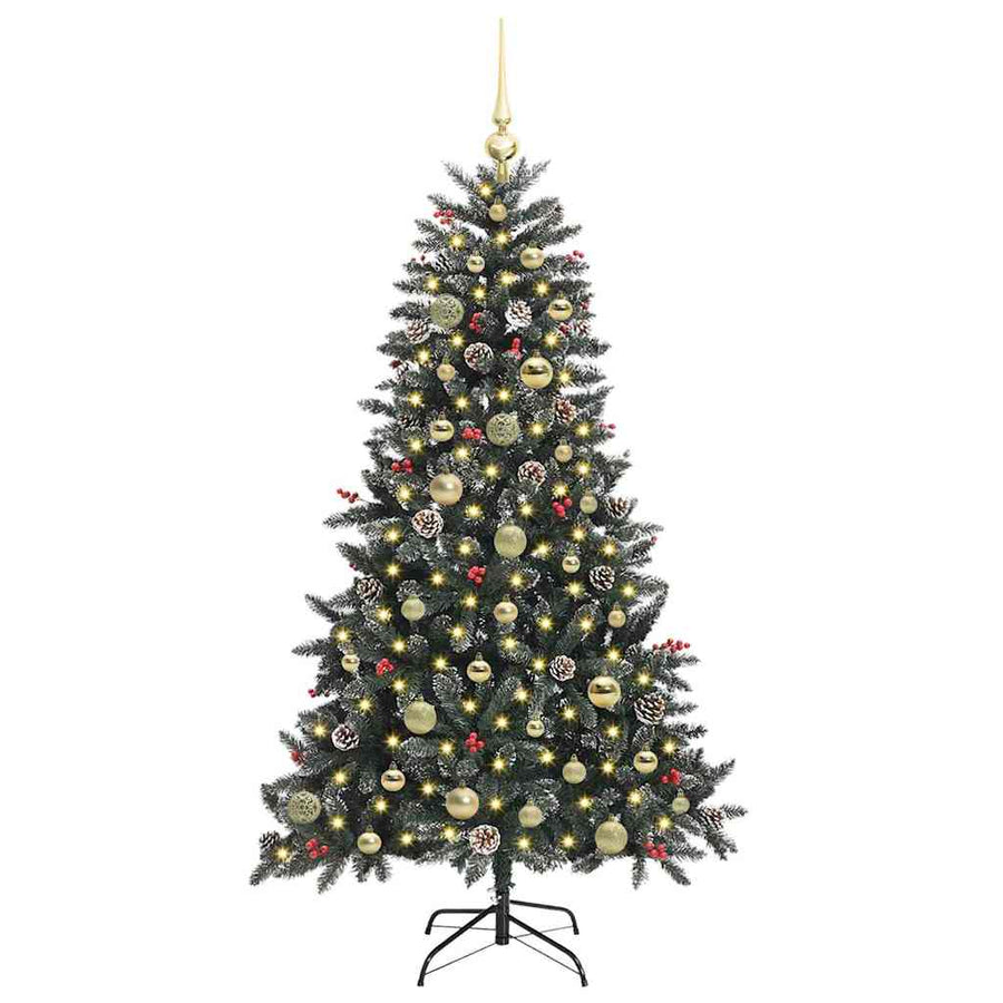 Kunstkerstboom met 150 LED Groen 83,5 x 83,5 x 150 cm