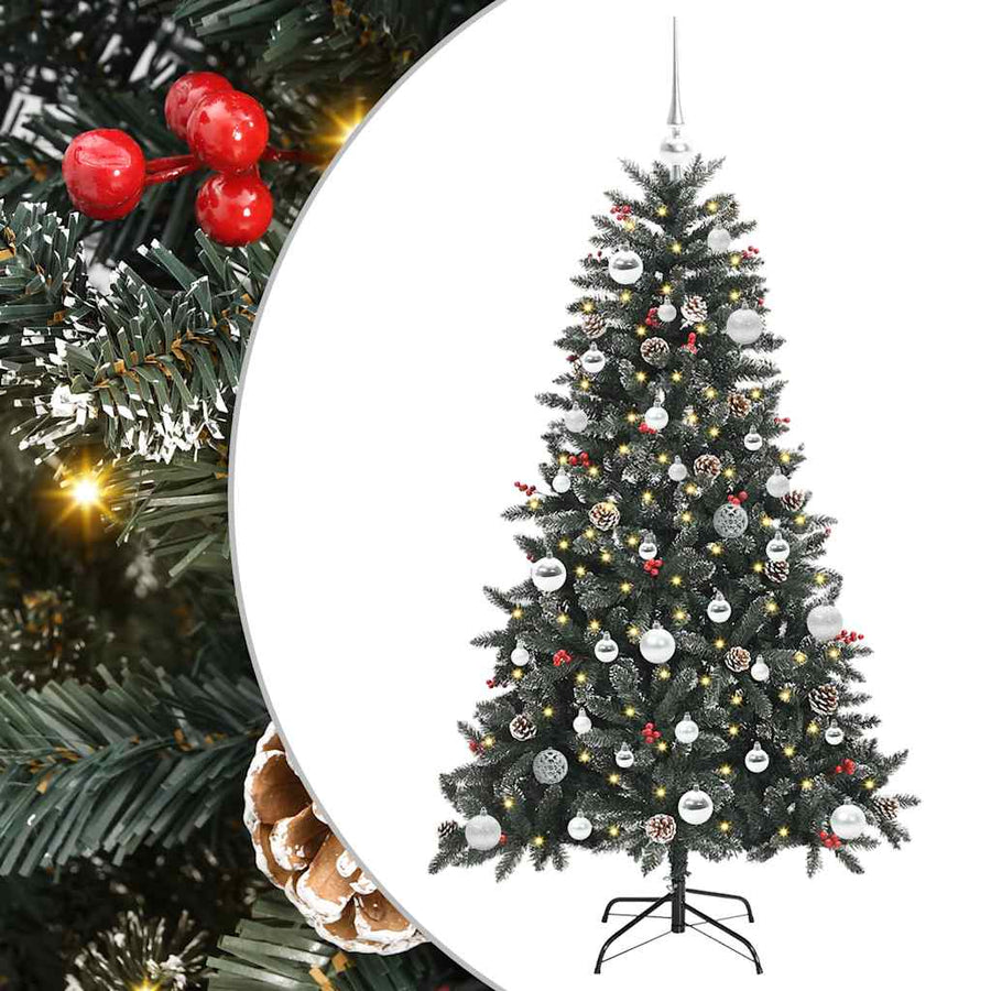 Kunstkerstboom met 150 LED Groen 83.5 x 83.5 x 150 cm