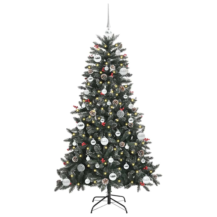 Kunstkerstboom met 150 LED Groen 83.5 x 83.5 x 150 cm