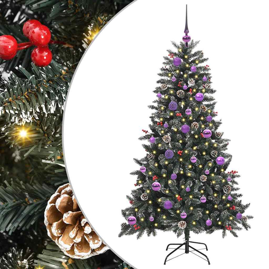 Kunstkerstboom met 150 LED Groen 83,5 x 83,5 x 150 cm