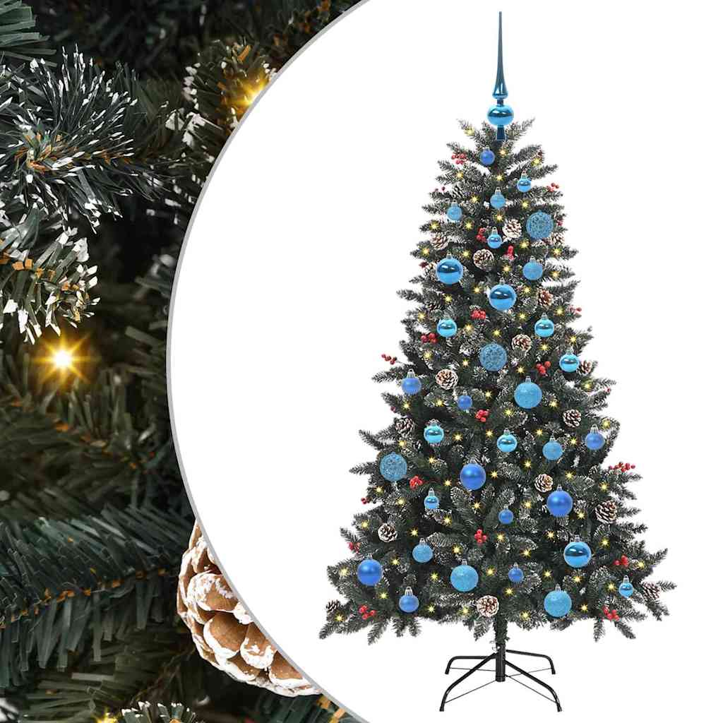 Kunstkerstboom met 150 LED Groen 83.5 x 83.5 x 150 cm
