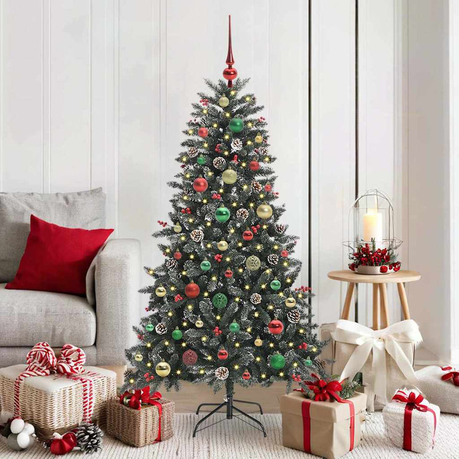 Kunstkerstboom met 150 LED Groen 83.5 x 83.5 x 150 cm