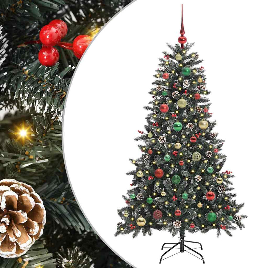Kunstkerstboom met 150 LED Groen 83.5 x 83.5 x 150 cm