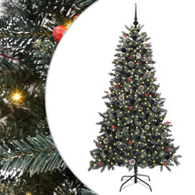 Kunstkerstboom Groen 99 x 99 x 180 cm PVC en Plastic en Staal