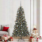 Kunstkerstboom 210 cm groen met 300 LED