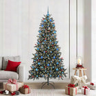 Kunstkerstboom 210 cm groen met 300 LED