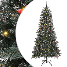 Kunstkerstboom met 300 LED Groen 129,5 x 129,5 x 240 cm