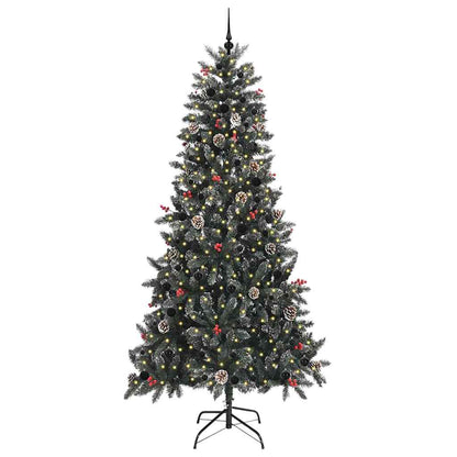 Kunstkerstboom met 300 LED Groen 129,5 x 129,5 x 240 cm