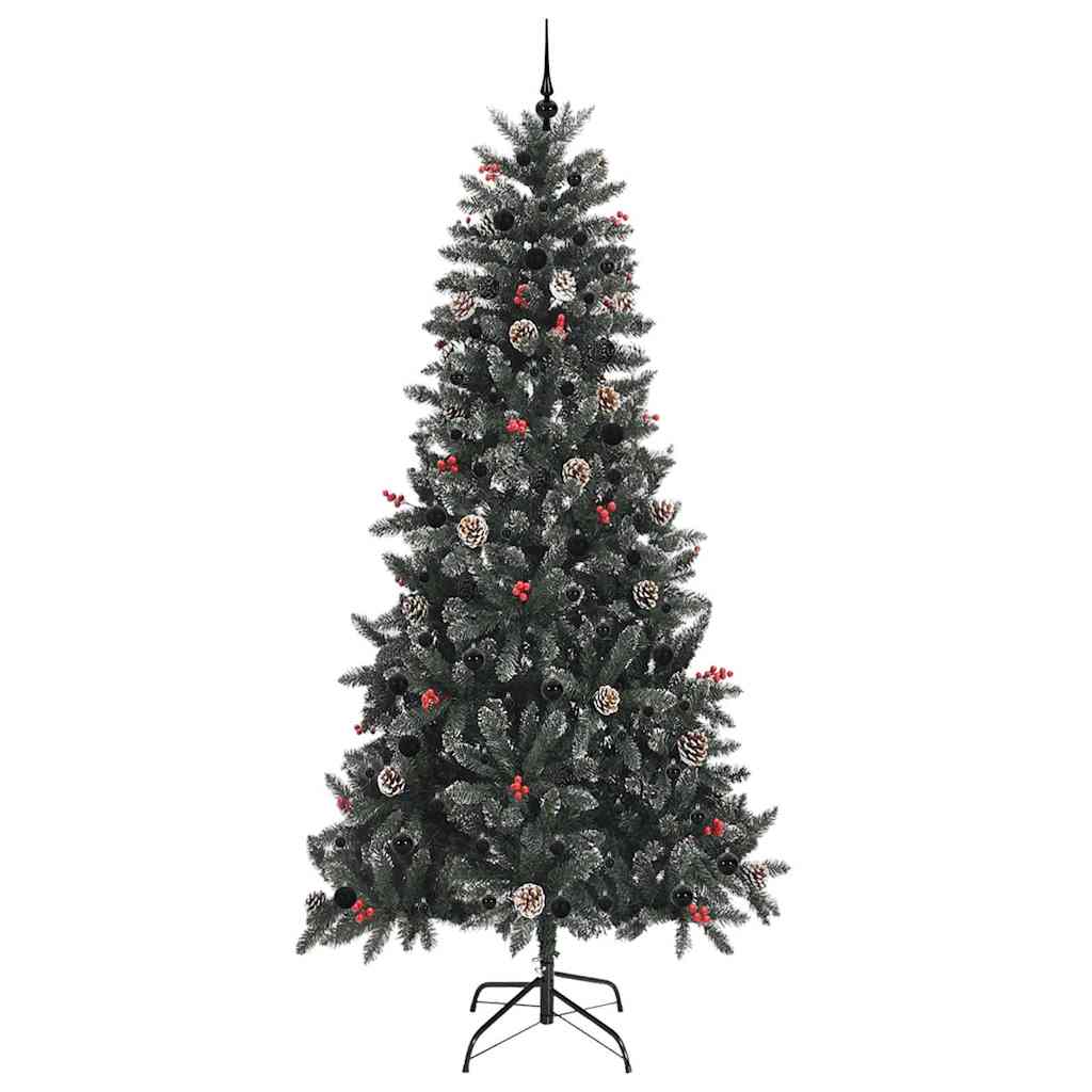Kunstkerstboom met 300 LED Groen 129,5 x 129,5 x 240 cm