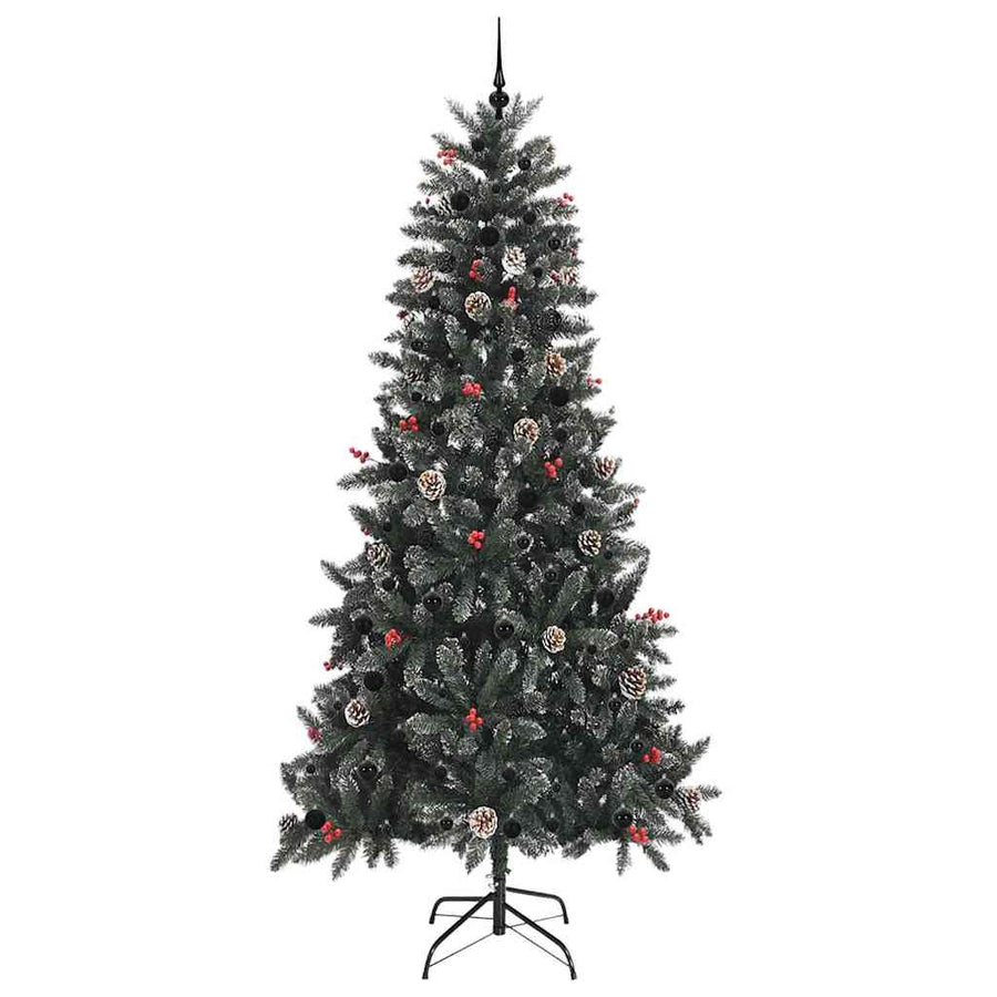 Kunstkerstboom met 300 LED Groen 129,5 x 129,5 x 240 cm