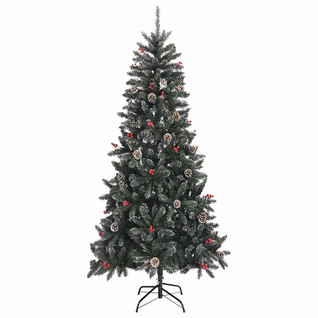 Kunstkerstboom met 300 LED Groen 129,5 x 129,5 x 240 cm