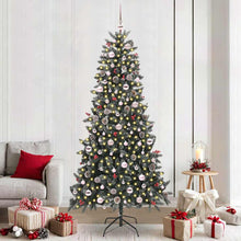 Kunstkerstboom met 300 LED Groen 129,5 x 129,5 x 240 cm