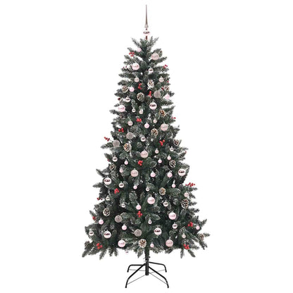 Kunstkerstboom met 300 LED Groen 129,5 x 129,5 x 240 cm
