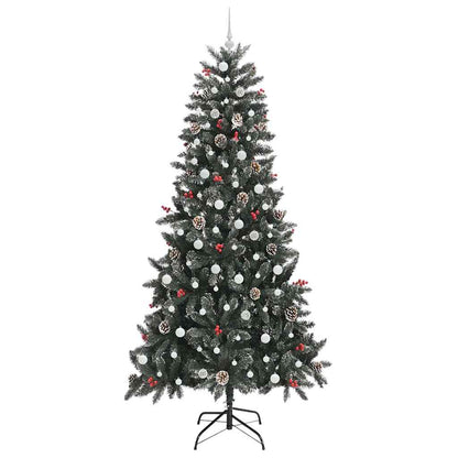 Kunstkerstboom met 300 LED Groen 129,5 x 129,5 x 240 cm