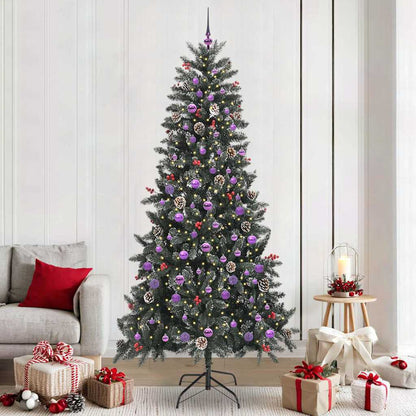 Kunstkerstboom met 300 LED Groen 129,5 x 129,5 x 240 cm