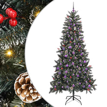 Kunstkerstboom met 300 LED Groen 129,5 x 129,5 x 240 cm