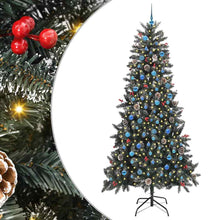 Kunstkerstboom met 300 LED Groen 129,5 x 129,5 x 240 cm