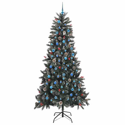 Kunstkerstboom met 300 LED Groen 129,5 x 129,5 x 240 cm