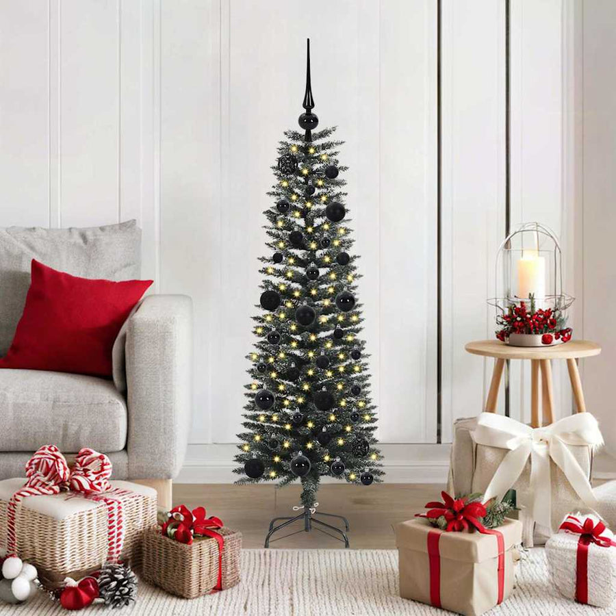 Kunstkerstboom met 150 LED Groen 40,5 x 40,5 x 120 cm