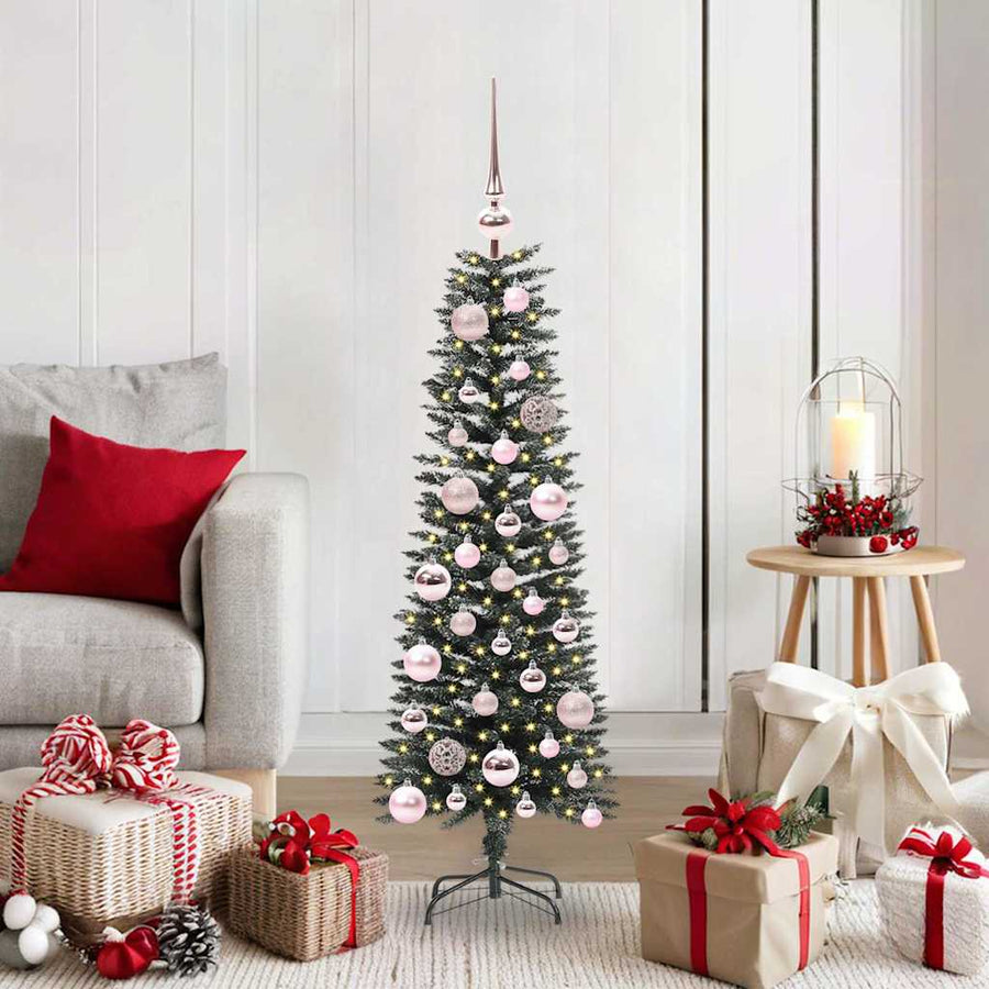 Kunstkerstboom met 150 LED Groen 40.5 x 40.5 x 120 cm