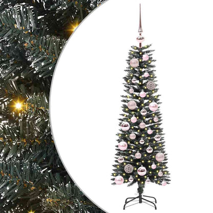 Kunstkerstboom met 150 LED Groen 40.5 x 40.5 x 120 cm