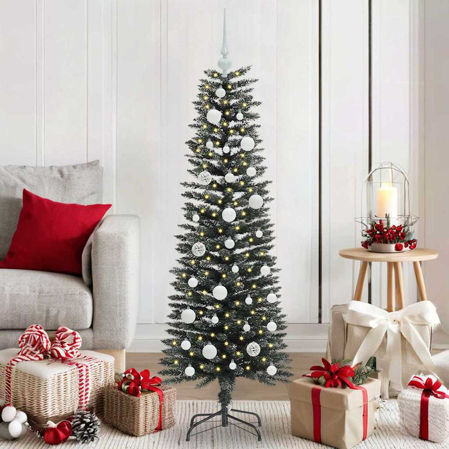 Kunstkerstboom met 150 LED Groen 40.5 x 40.5 x 120 cm