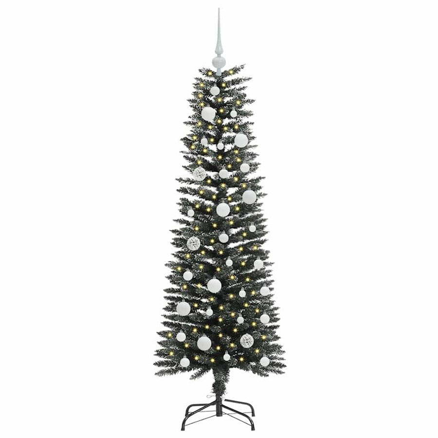 Kunstkerstboom met 150 LED Groen 40.5 x 40.5 x 120 cm