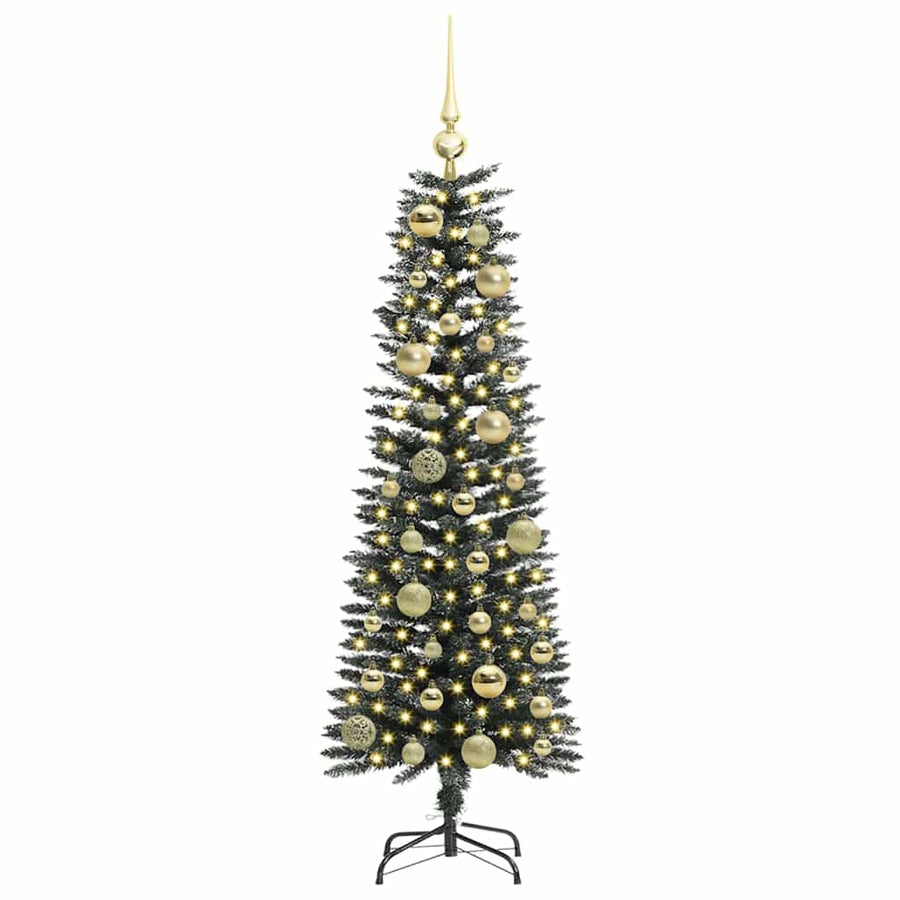 Kunstkerstboom met 150 LED Groen 40.5 x 40.5 x 120 cm