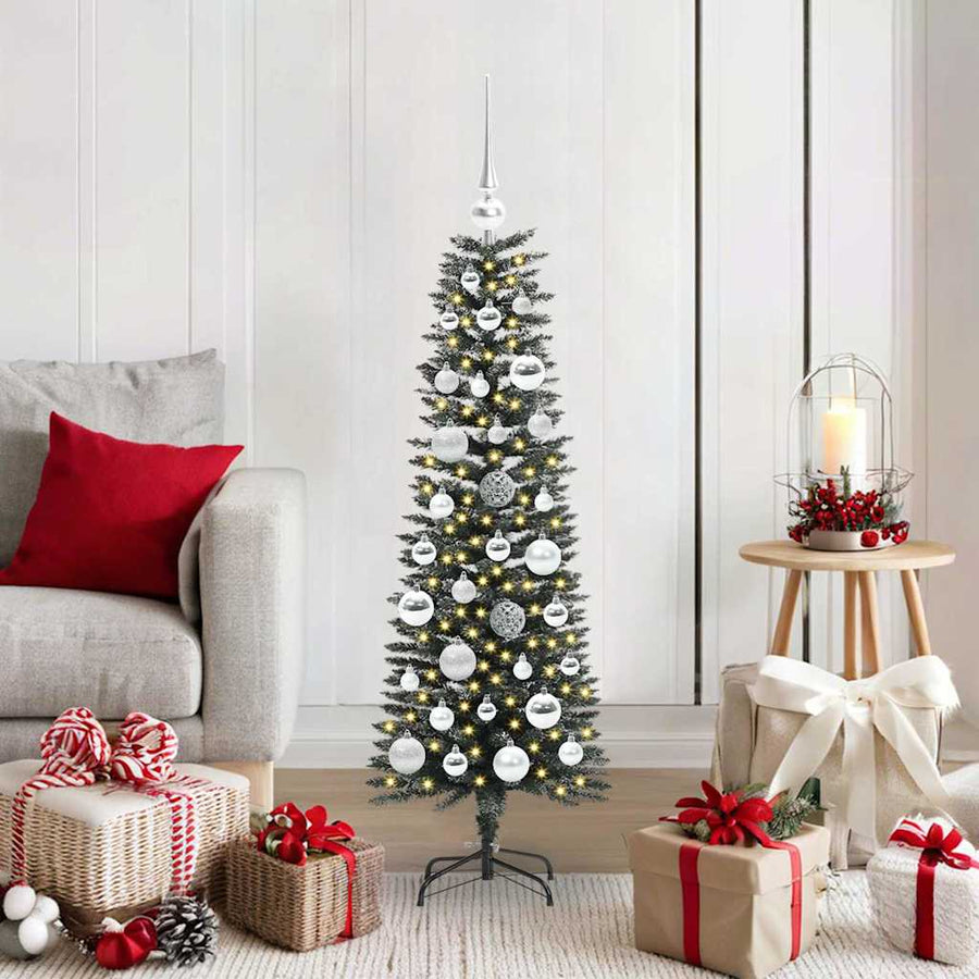 Kunstkerstboom met 150 LED Groen 40,5 x 40,5 x 120 cm