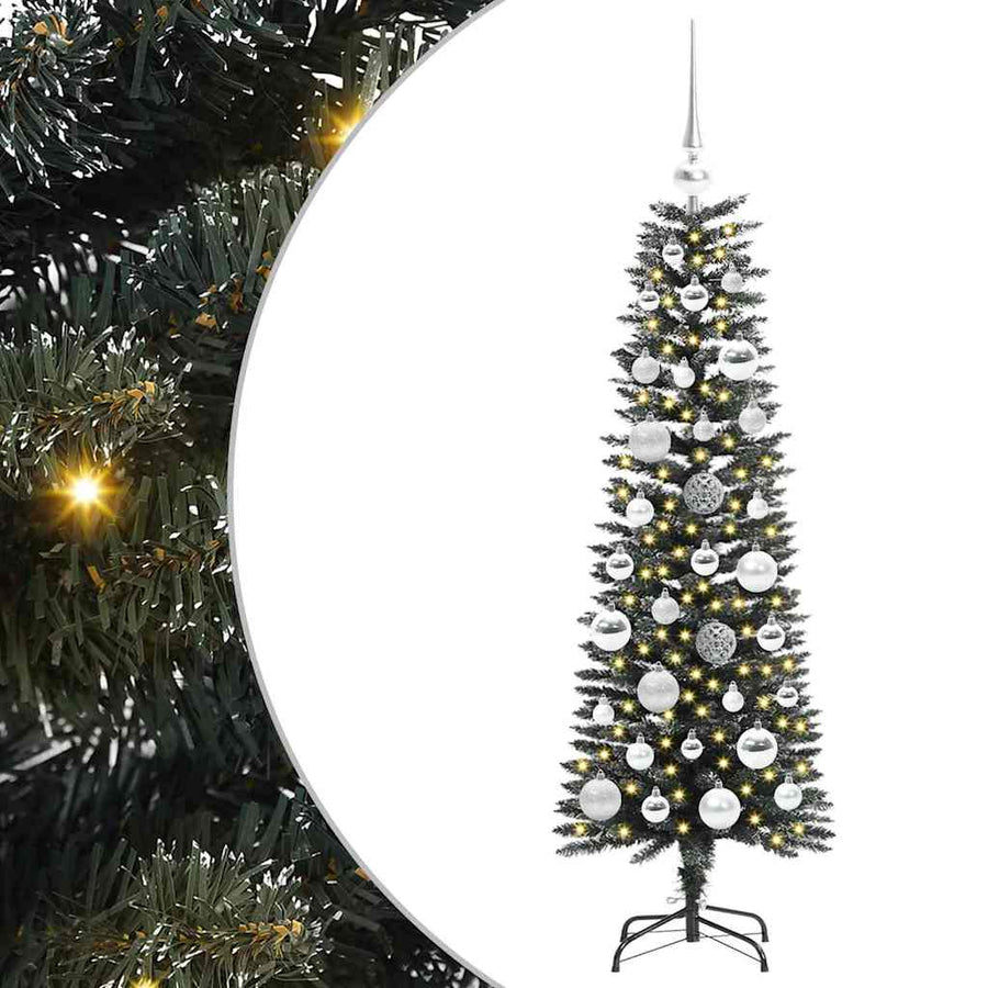 Kunstkerstboom met 150 LED Groen 40,5 x 40,5 x 120 cm