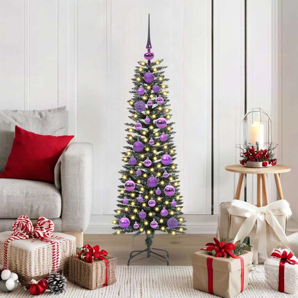 Kunstkerstboom met 150 LED Groen 40.5 x 40.5 x 120 cm
