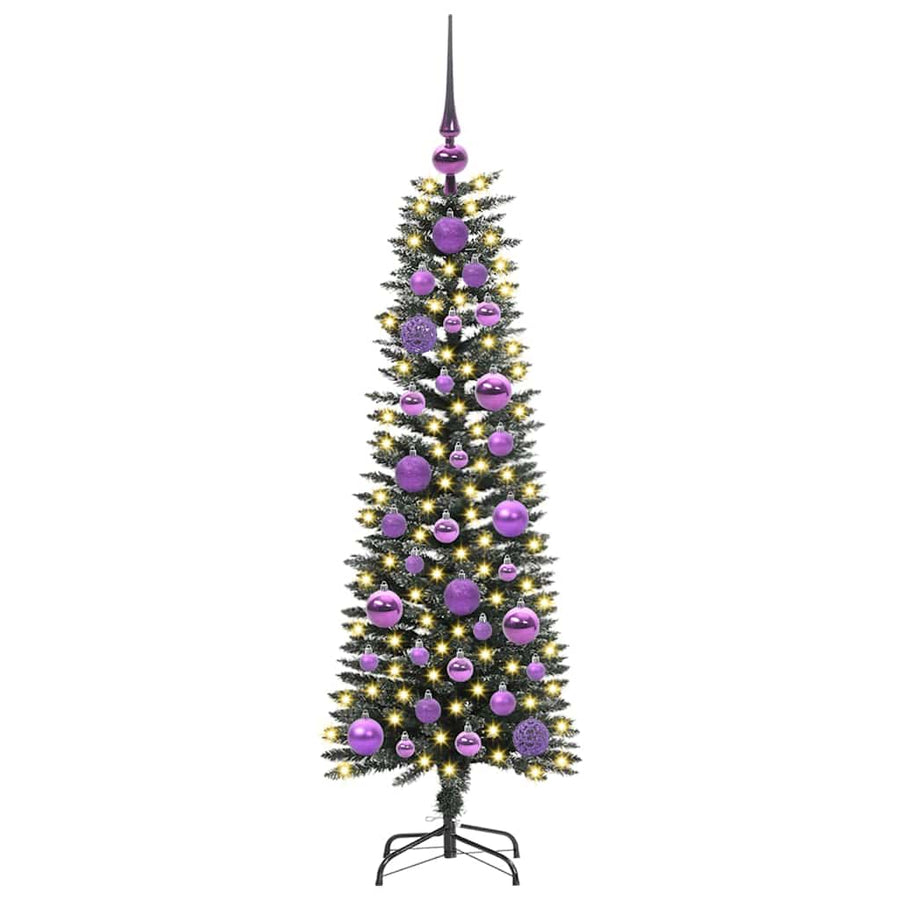 Kunstkerstboom met 150 LED Groen 40.5 x 40.5 x 120 cm