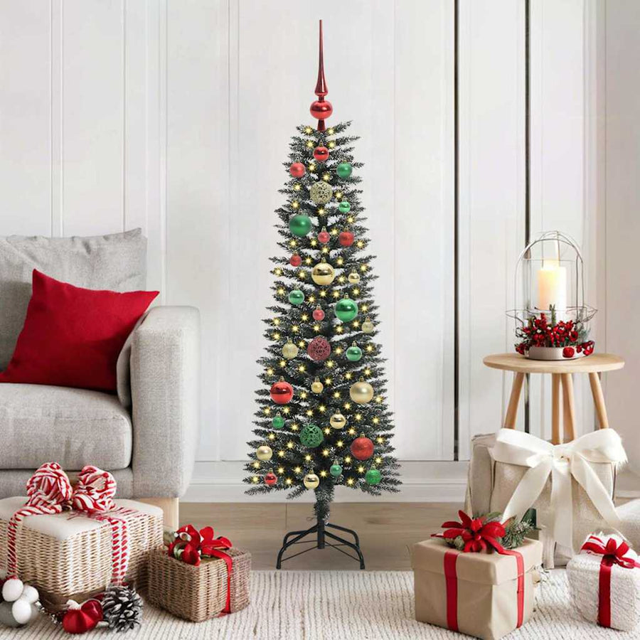 Kunstkerstboom met 150 LED Groen 40.5 x 40.5 x 120 cm