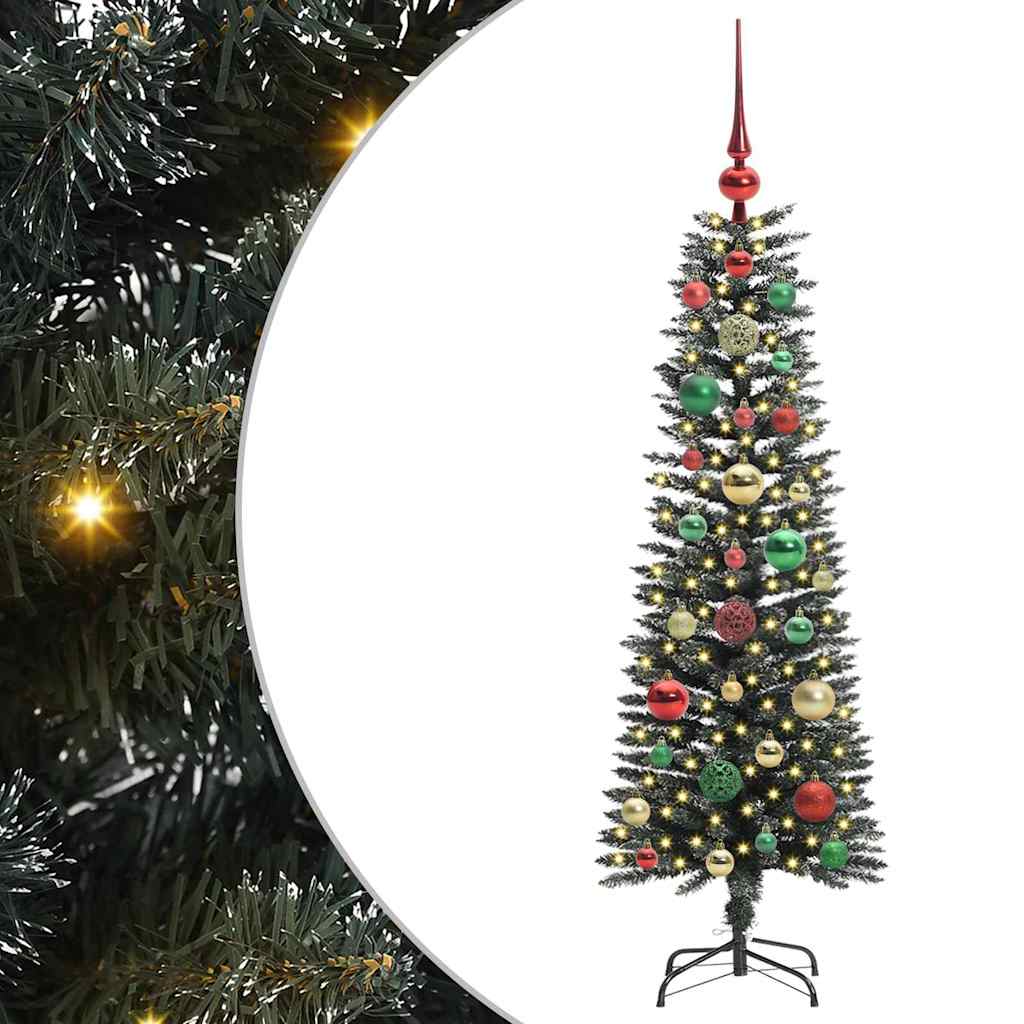 Kunstkerstboom met 150 LED Groen 40.5 x 40.5 x 120 cm