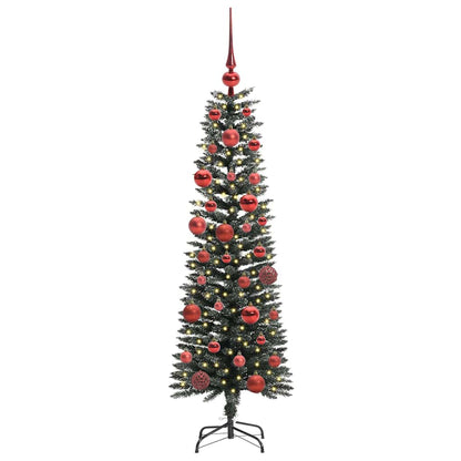 Kunstkerstboom Groen 43 x 43 x 150 cm PVC en Plastic en Staal
