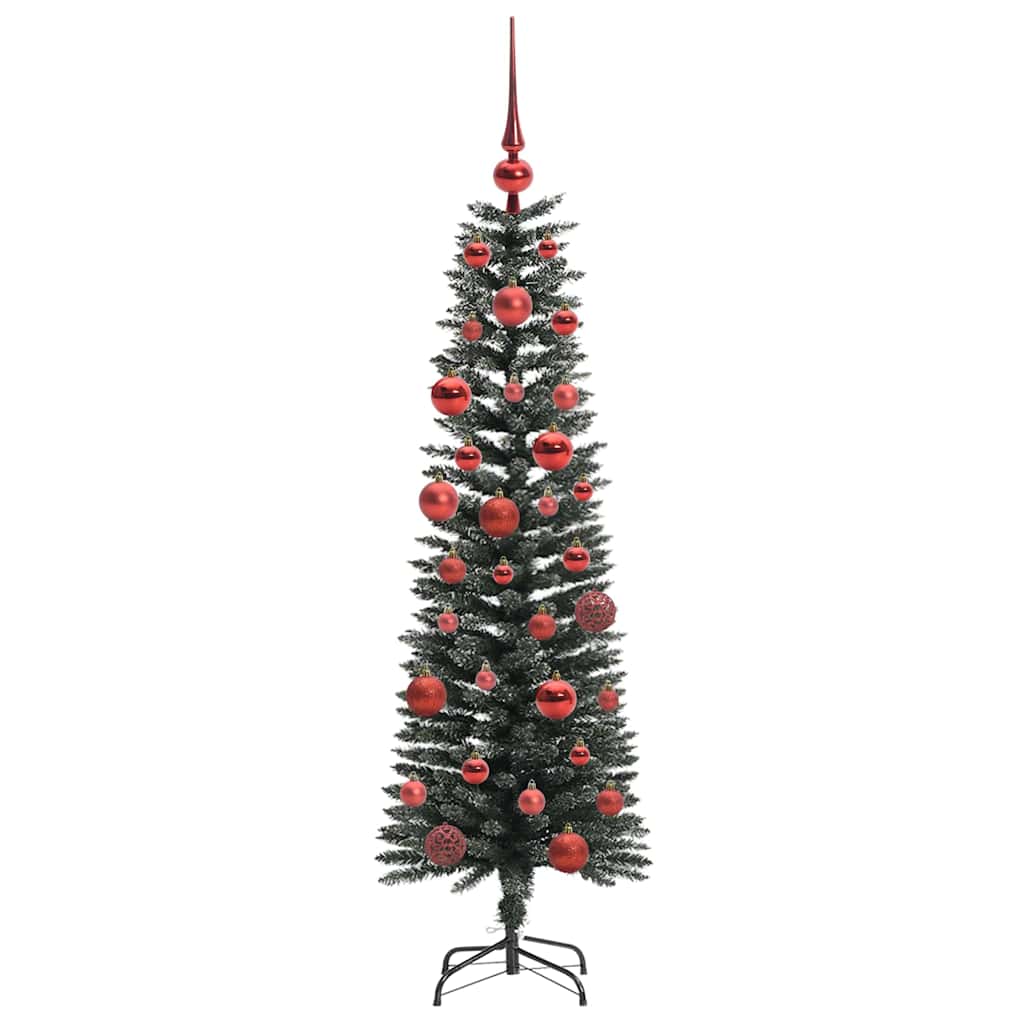 Kunstkerstboom Groen 43 x 43 x 150 cm PVC en Plastic en Staal
