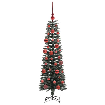 Kunstkerstboom Groen 43 x 43 x 150 cm PVC en Plastic en Staal