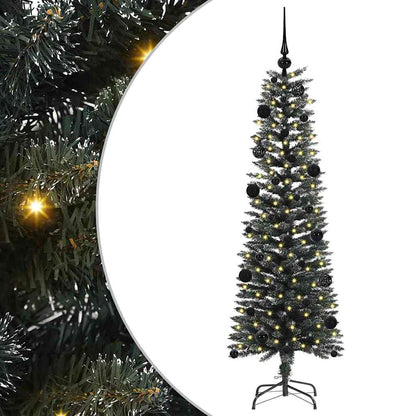 Kunstkerstboom Groen 43 x 43 x 150 cm PVC en Plastic en Staal